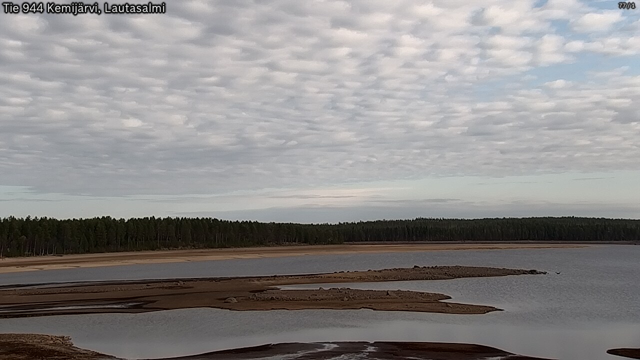 Weather Camera Image Road 944 Kemijärvi, Lautasalmi, Kemijärvi, Lappi