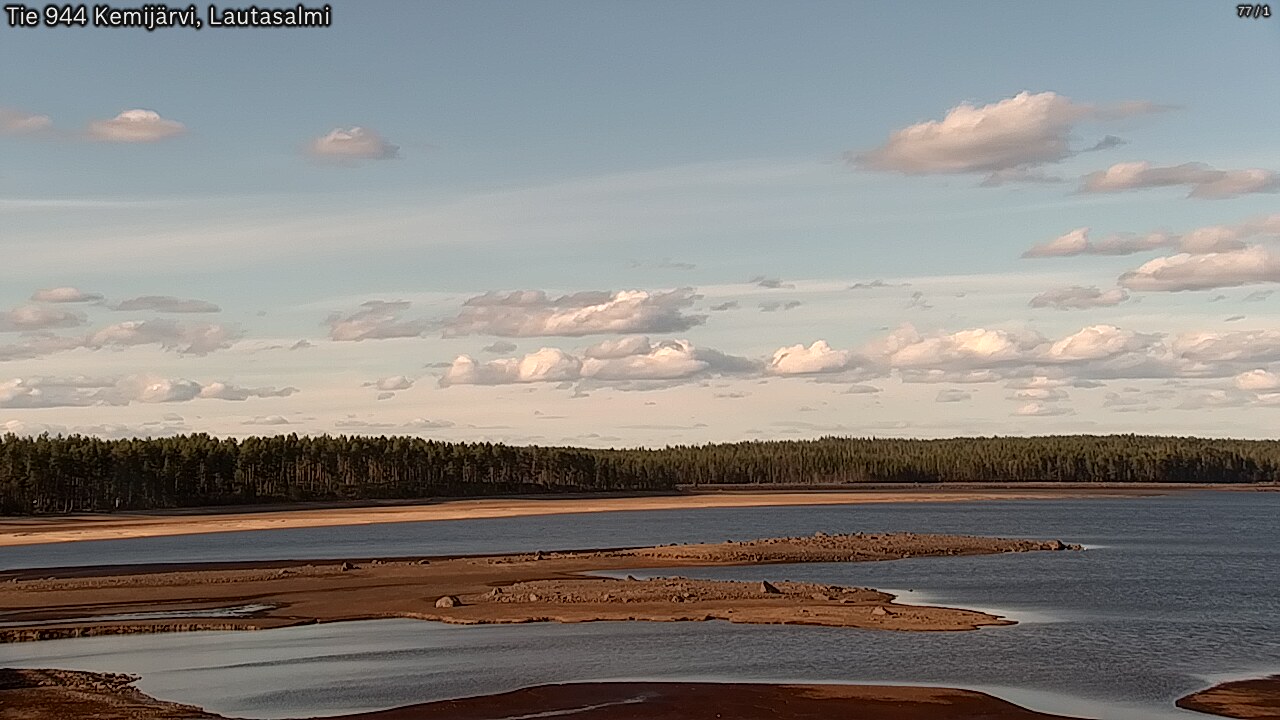 Weather Camera Image Väg 944 Kemijärvi, Lautasalmi, Kemijärvi, Lappi
