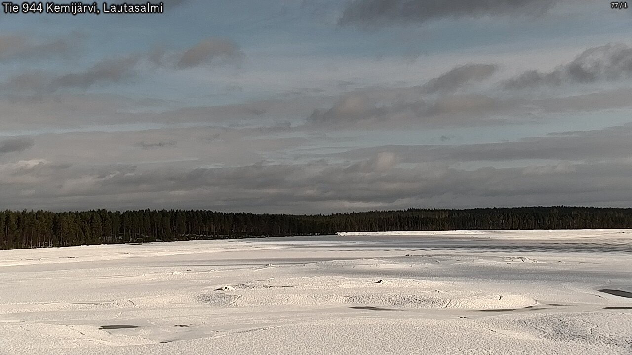 Kelikamerat Kuva Tie 944 Kemijärvi, Lautasalmi, Kemijärvi, Lappi