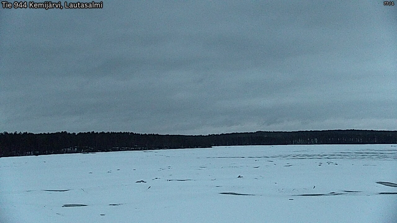 Kelikamerat Kuva Tie 944 Kemijärvi, Lautasalmi, Kemijärvi, Lappi