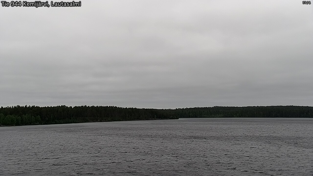 Weather Camera Image Väg 944 Kemijärvi, Lautasalmi, Kemijärvi, Lappi