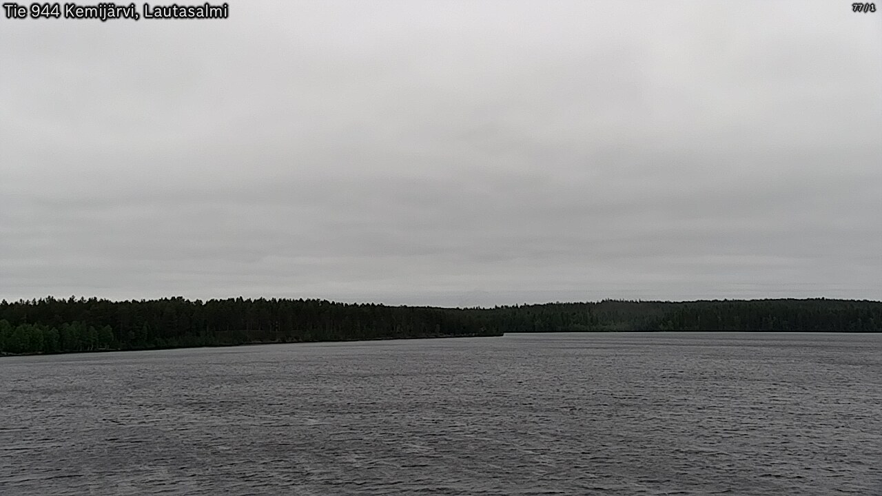 Weather Camera Image Väg 944 Kemijärvi, Lautasalmi, Kemijärvi, Lappi