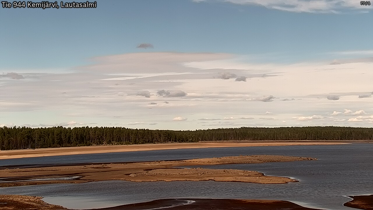 Weather Camera Image Väg 944 Kemijärvi, Lautasalmi, Kemijärvi, Lappi