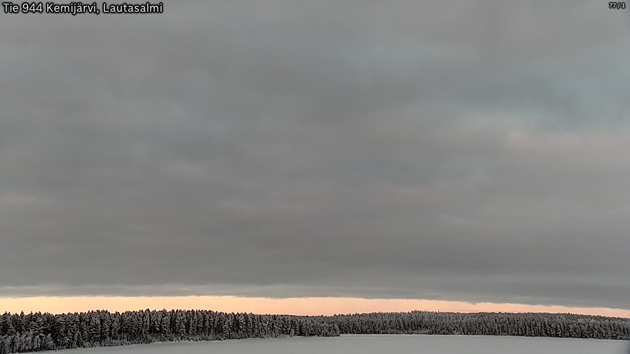 Kelikamerat Kuva Tie 944 Kemijärvi, Lautasalmi, Kemijärvi, Lappi