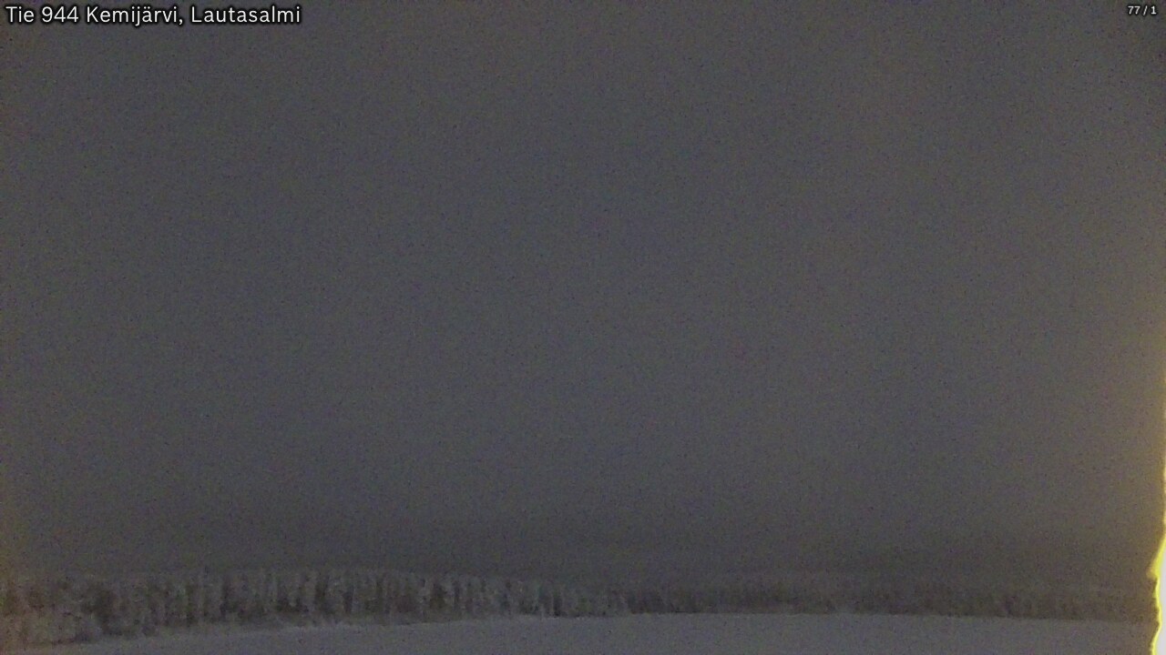 Kelikamerat Kuva Tie 944 Kemijärvi, Lautasalmi, Kemijärvi, Lappi