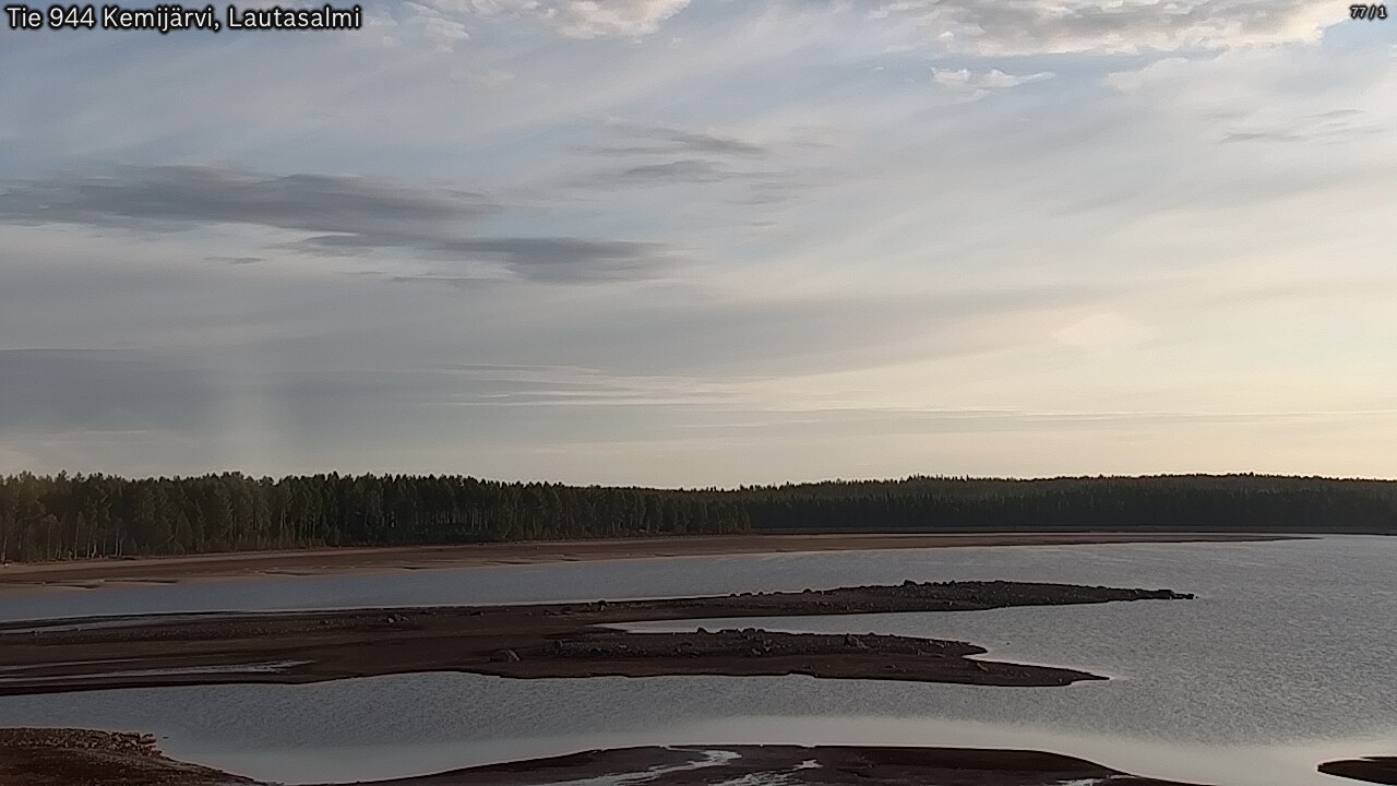 Weather Camera Image Road 944 Kemijärvi, Lautasalmi, Kemijärvi, Lappi