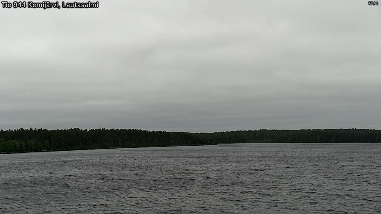 Weather Camera Image Väg 944 Kemijärvi, Lautasalmi, Kemijärvi, Lappi