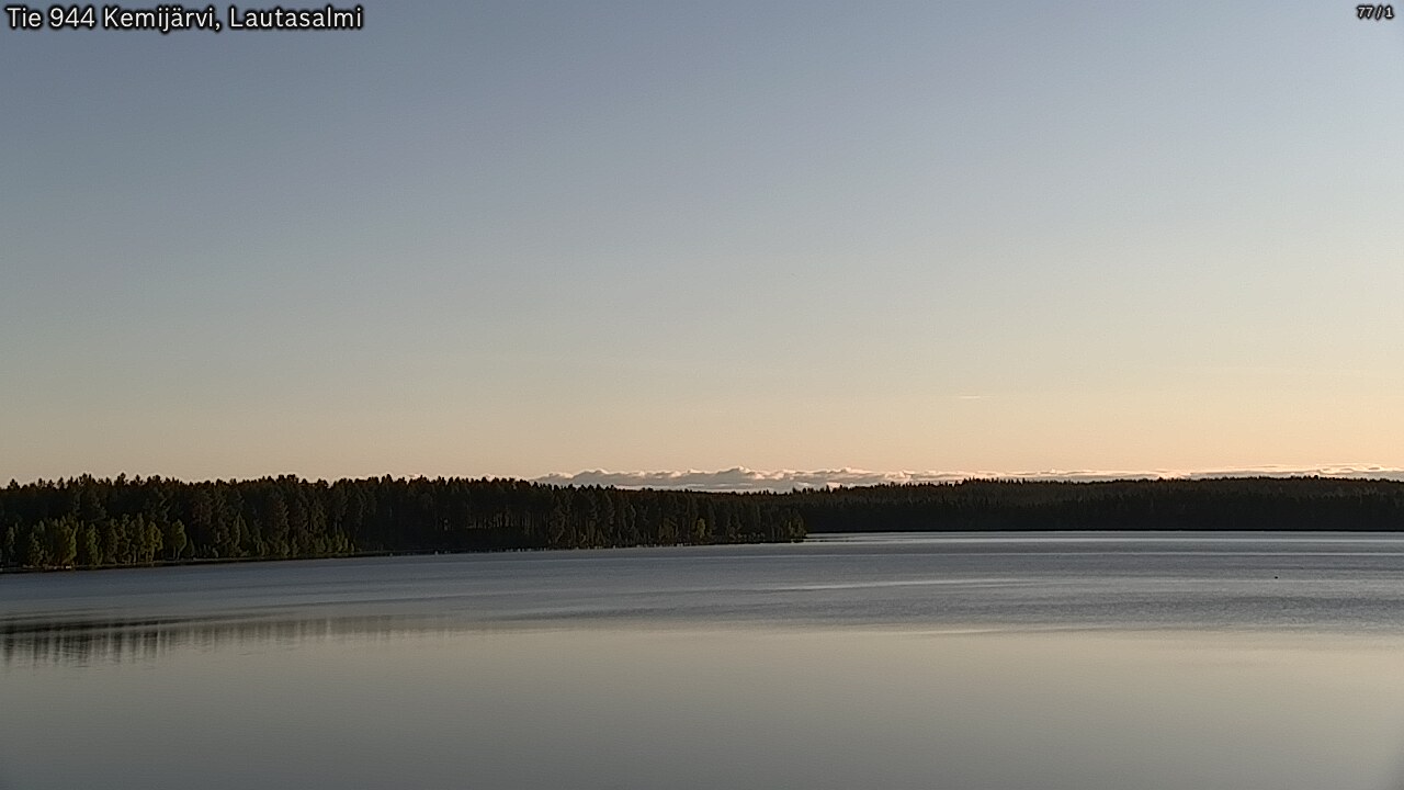 Weather Camera Image Road 944 Kemijärvi, Lautasalmi, Kemijärvi, Lappi
