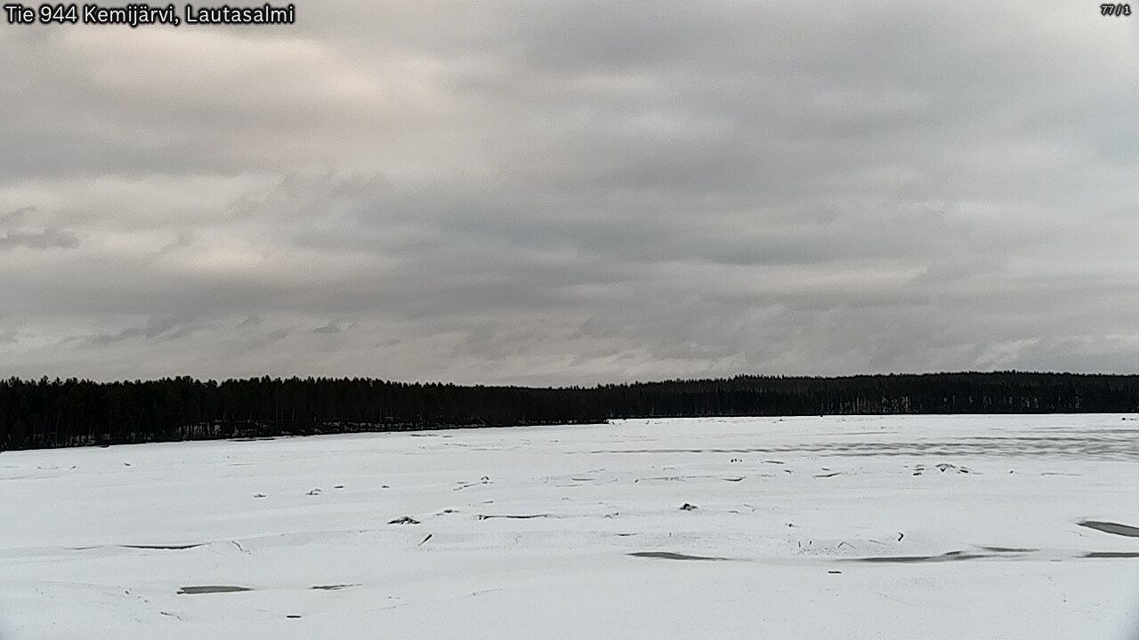 Kelikamerat Kuva Tie 944 Kemijärvi, Lautasalmi, Kemijärvi, Lappi