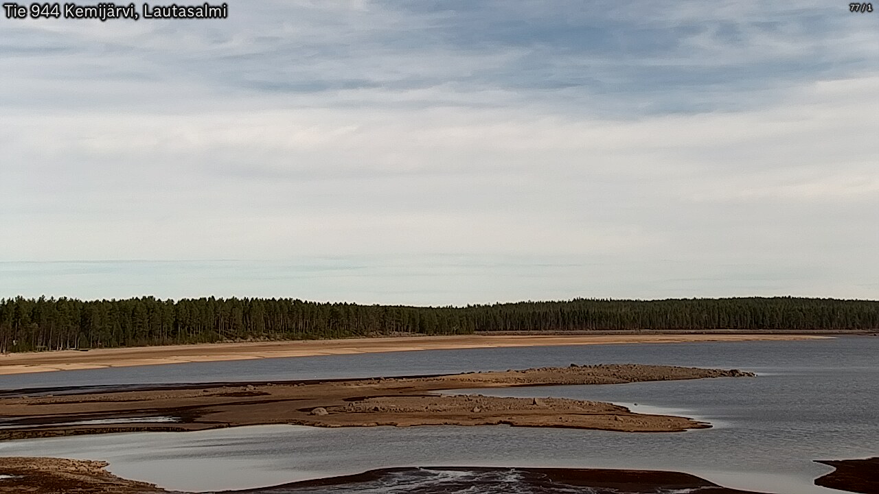 Weather Camera Image Väg 944 Kemijärvi, Lautasalmi, Kemijärvi, Lappi