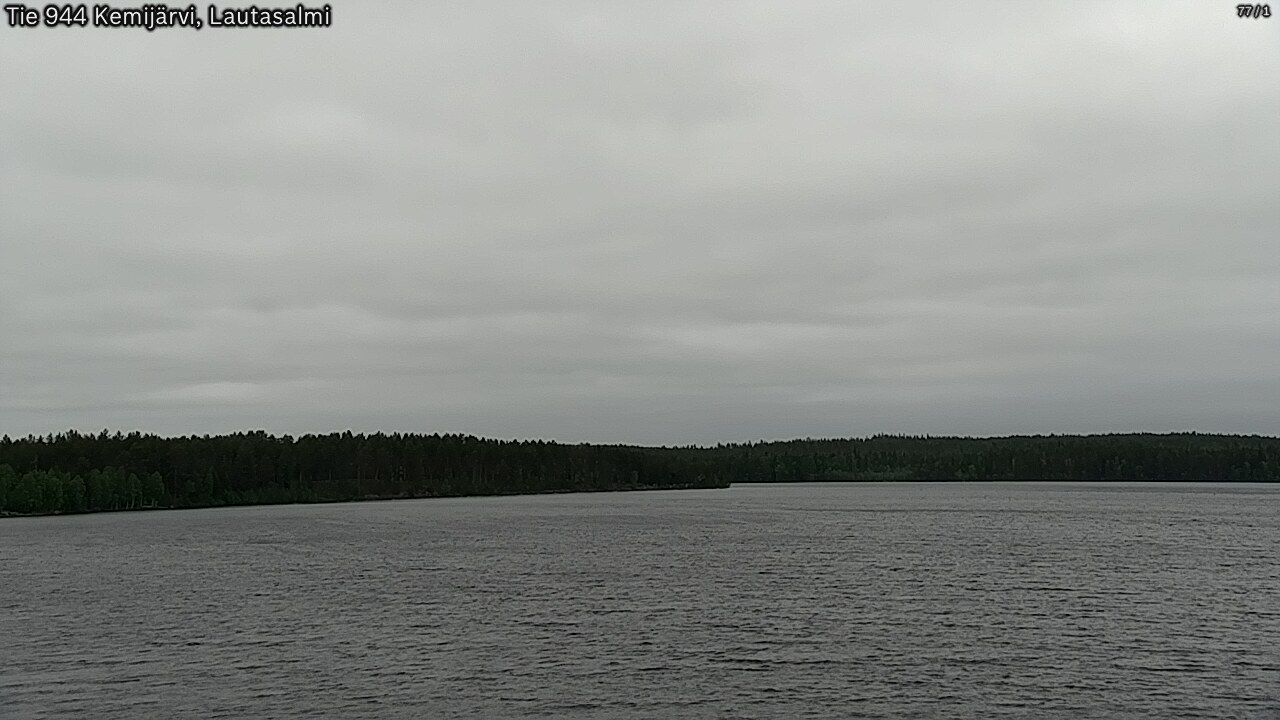 Weather Camera Image Road 944 Kemijärvi, Lautasalmi, Kemijärvi, Lappi