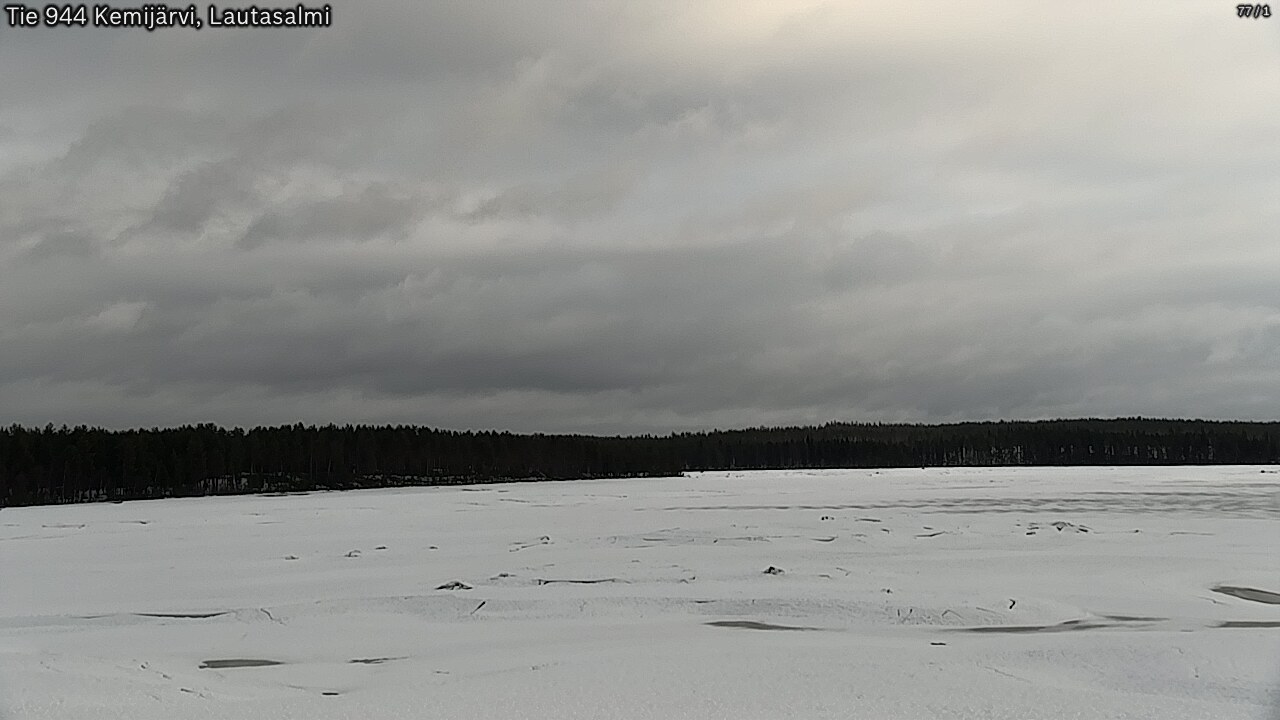 Kelikamerat Kuva Tie 944 Kemijärvi, Lautasalmi, Kemijärvi, Lappi