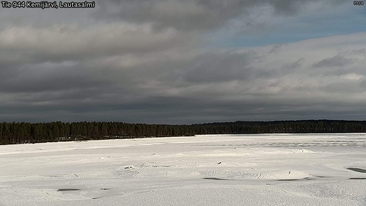 Kelikamerat Kuva Tie 944 Kemijärvi, Lautasalmi, Kemijärvi, Lappi