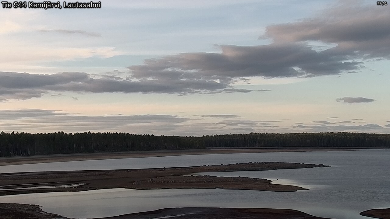 Weather Camera Image Väg 944 Kemijärvi, Lautasalmi, Kemijärvi, Lappi