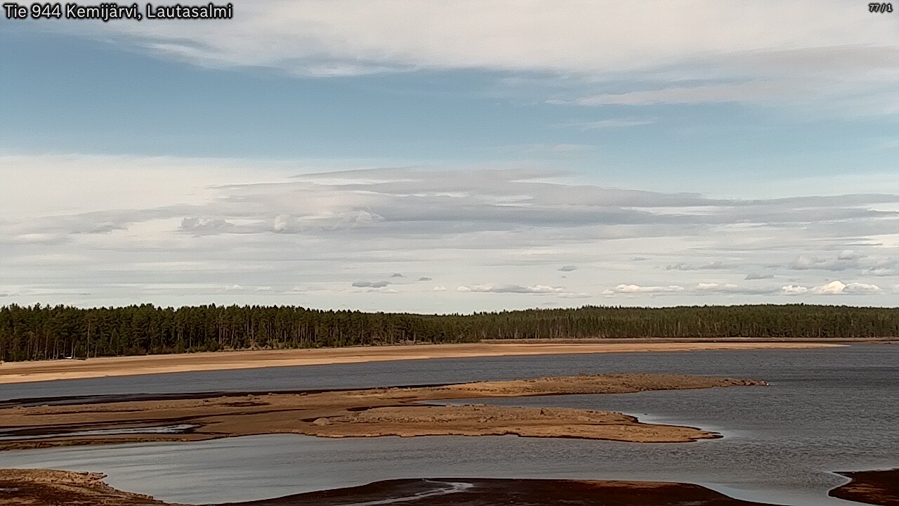 Weather Camera Image Väg 944 Kemijärvi, Lautasalmi, Kemijärvi, Lappi
