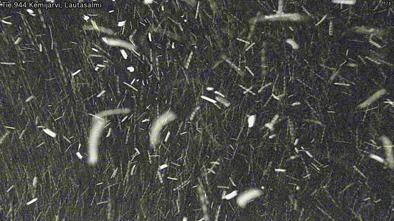Weather Camera Image Väg 944 Kemijärvi, Lautasalmi, Kemijärvi, Lappi