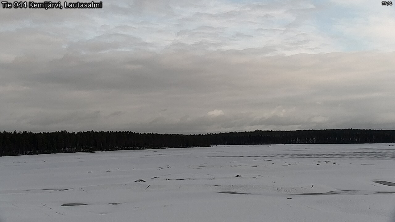 Kelikamerat Kuva Tie 944 Kemijärvi, Lautasalmi, Kemijärvi, Lappi