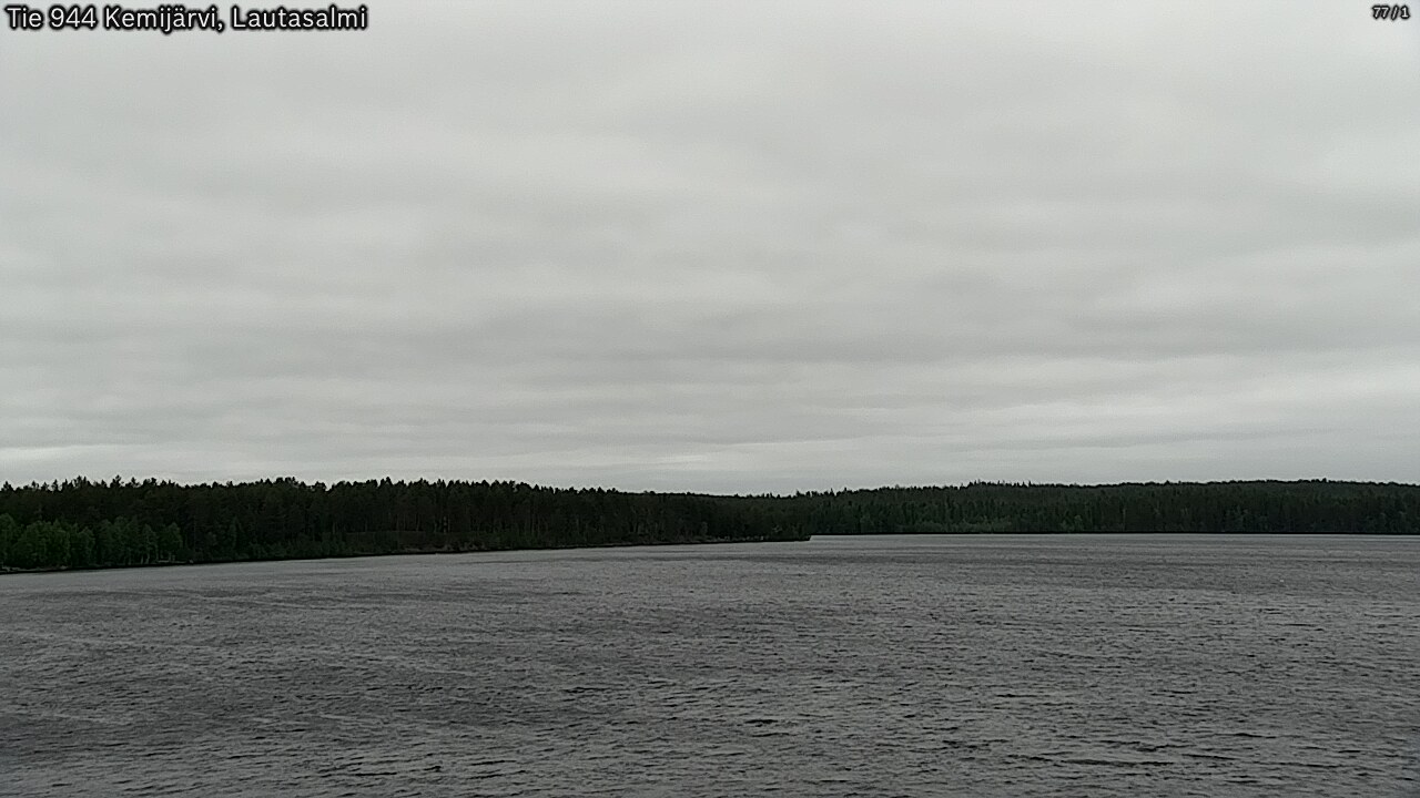 Weather Camera Image Väg 944 Kemijärvi, Lautasalmi, Kemijärvi, Lappi