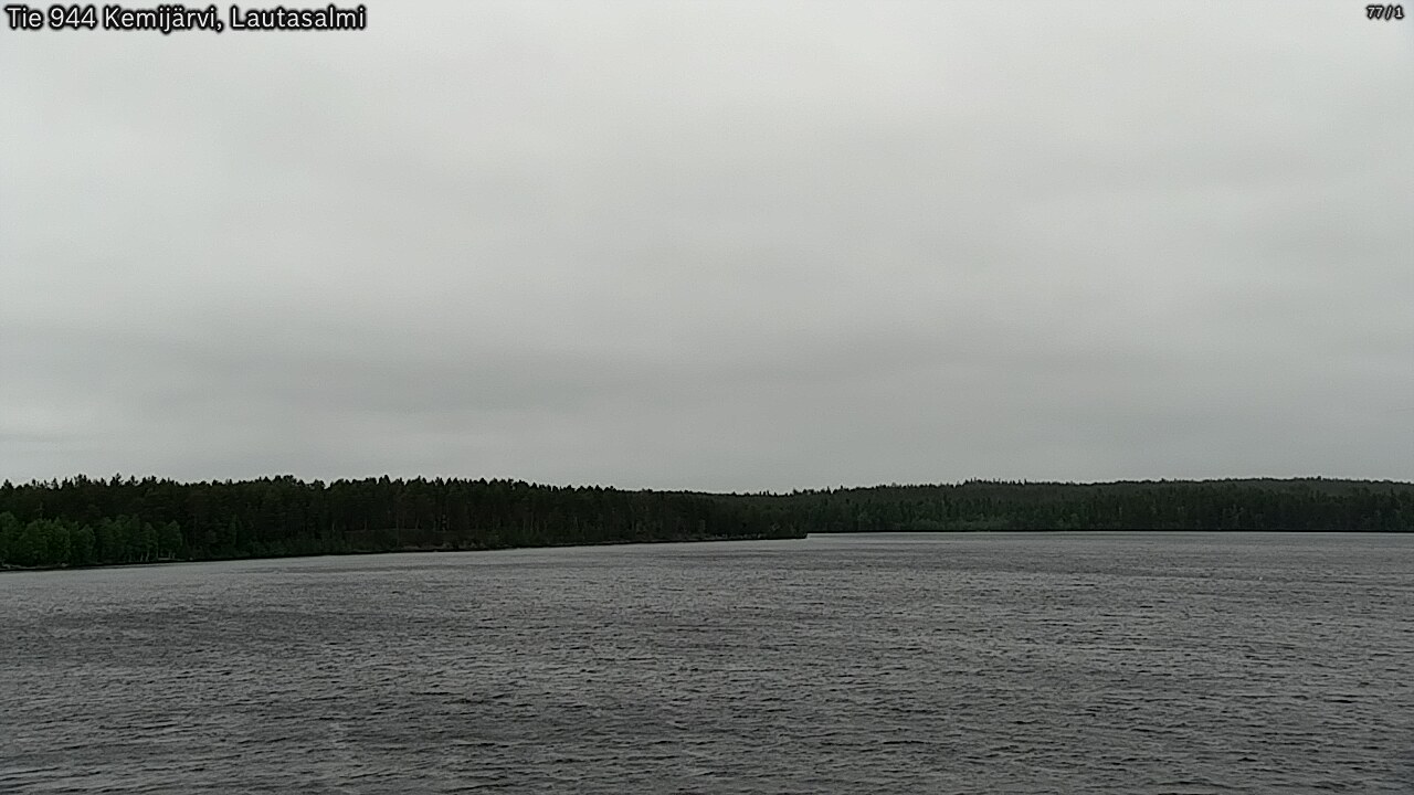 Weather Camera Image Road 944 Kemijärvi, Lautasalmi, Kemijärvi, Lappi