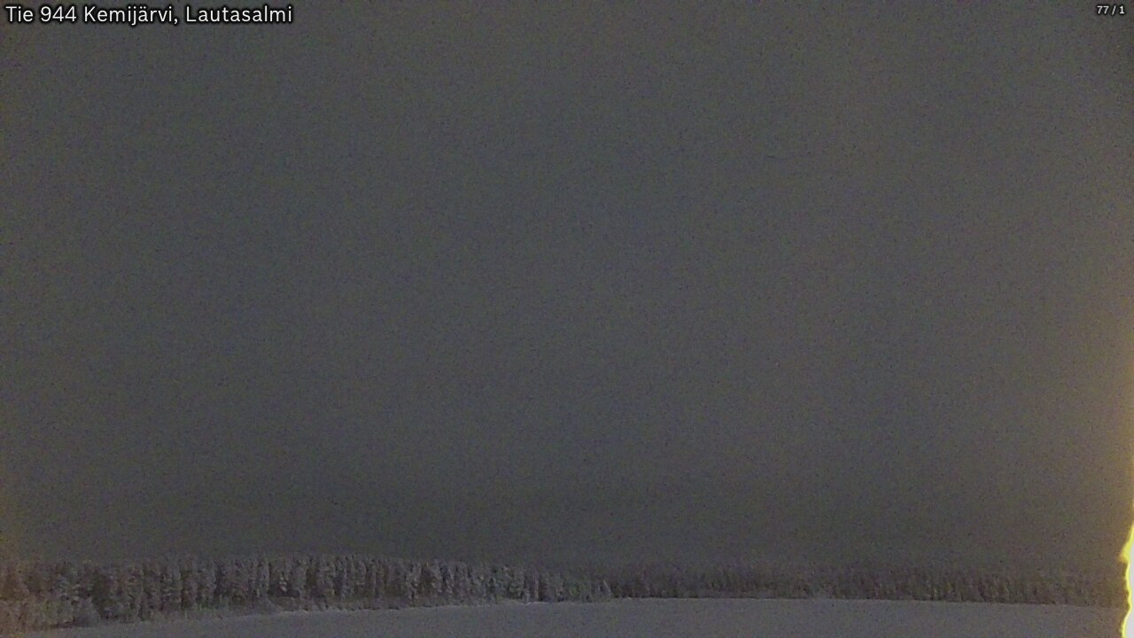 Kelikamerat Kuva Tie 944 Kemijärvi, Lautasalmi, Kemijärvi, Lappi