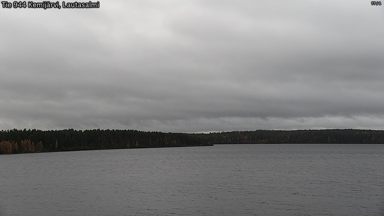 Weather Camera Image Road 944 Kemijärvi, Lautasalmi, Kemijärvi, Lappi