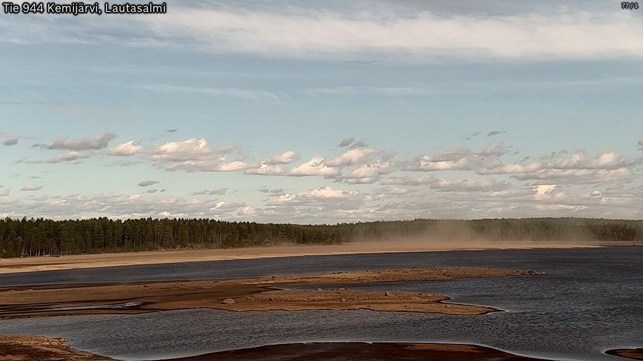 Weather Camera Image Road 944 Kemijärvi, Lautasalmi, Kemijärvi, Lappi