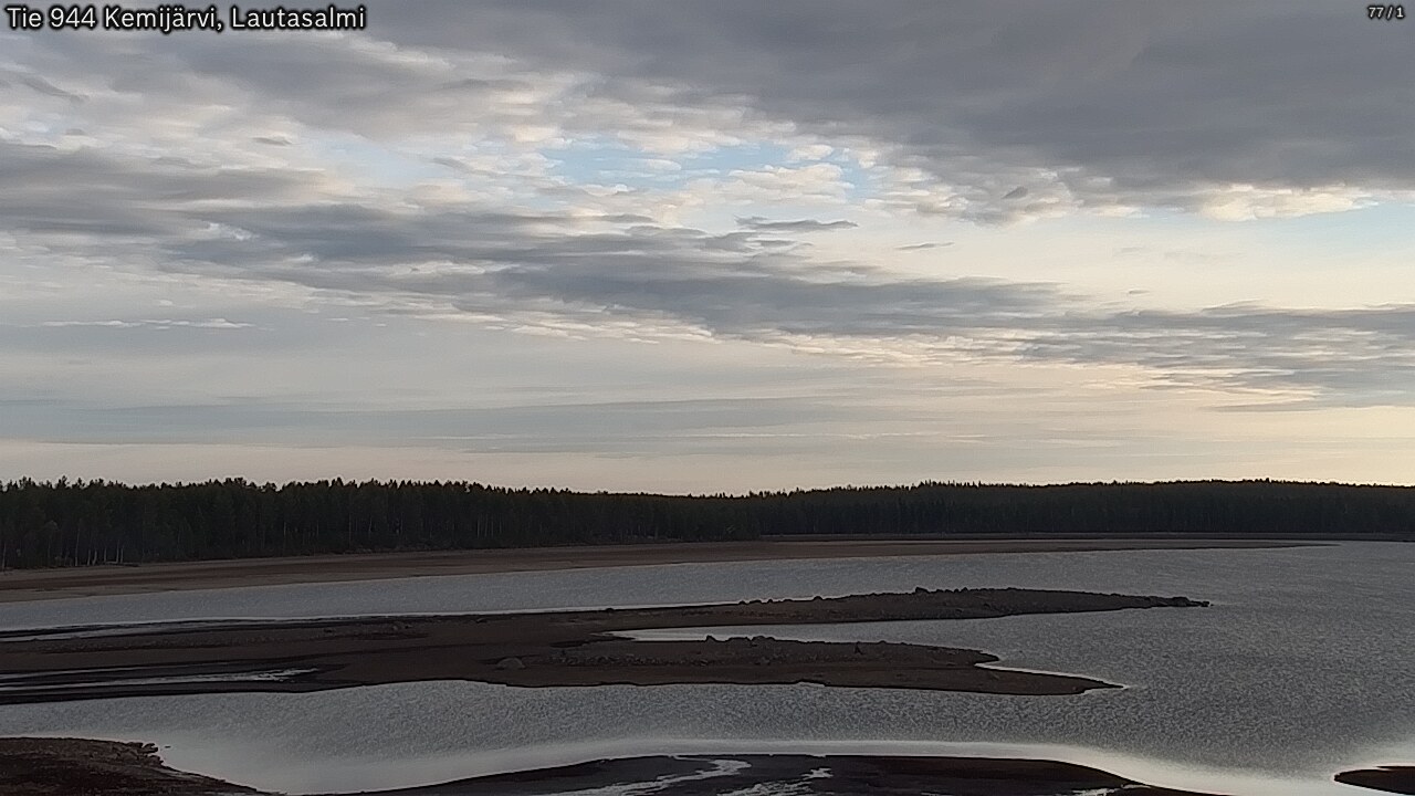 Weather Camera Image Road 944 Kemijärvi, Lautasalmi, Kemijärvi, Lappi
