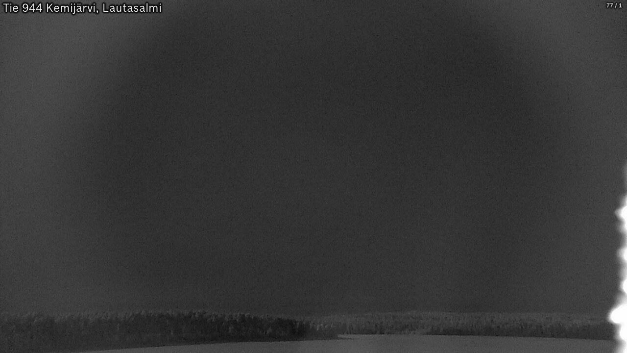 Kelikamerat Kuva Tie 944 Kemijärvi, Lautasalmi, Kemijärvi, Lappi