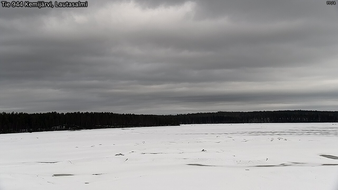 Kelikamerat Kuva Tie 944 Kemijärvi, Lautasalmi, Kemijärvi, Lappi