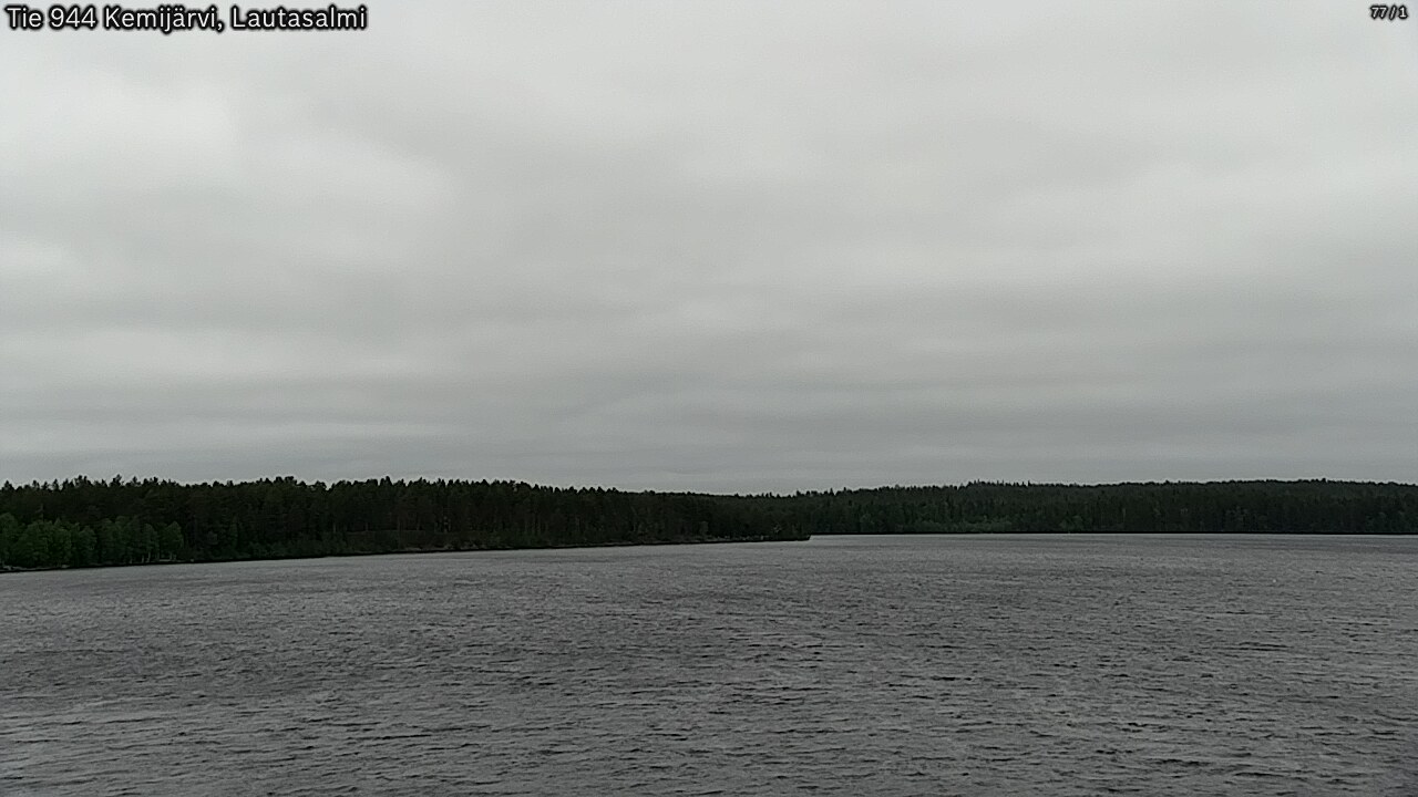 Weather Camera Image Väg 944 Kemijärvi, Lautasalmi, Kemijärvi, Lappi