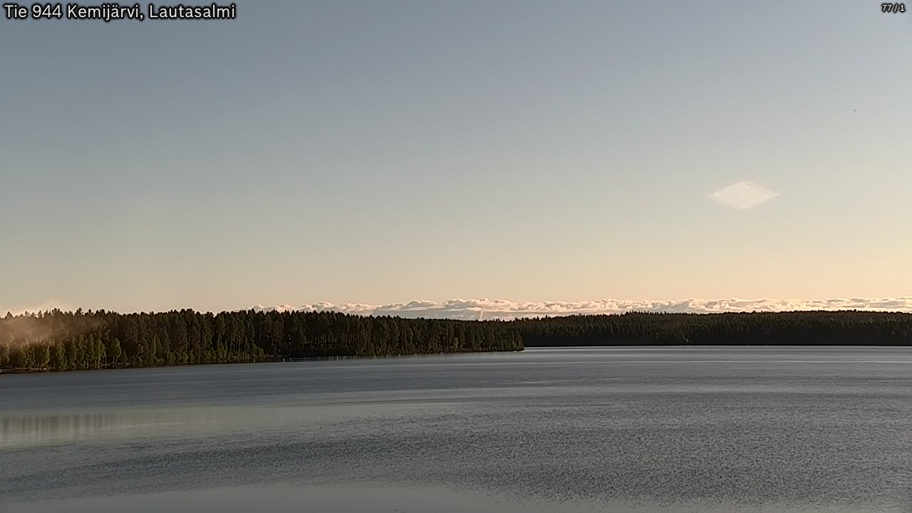 Weather Camera Image Road 944 Kemijärvi, Lautasalmi, Kemijärvi, Lappi