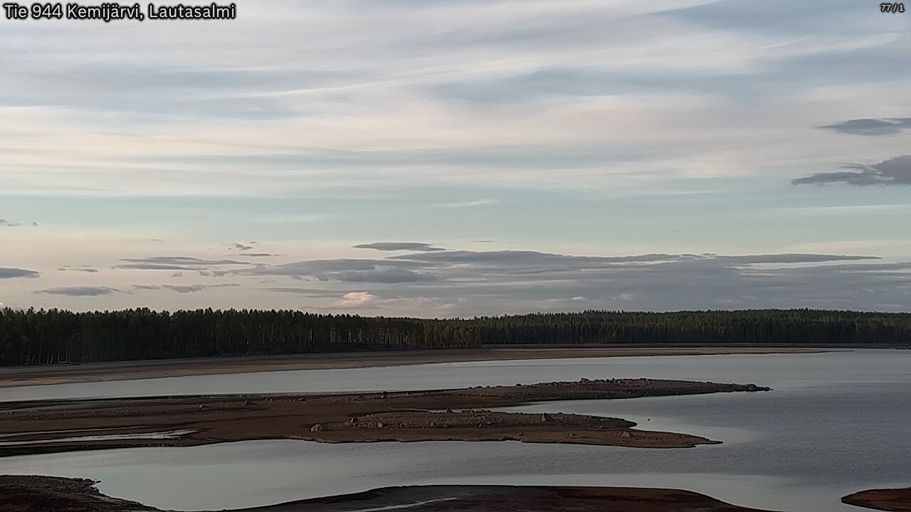 Weather Camera Image Väg 944 Kemijärvi, Lautasalmi, Kemijärvi, Lappi