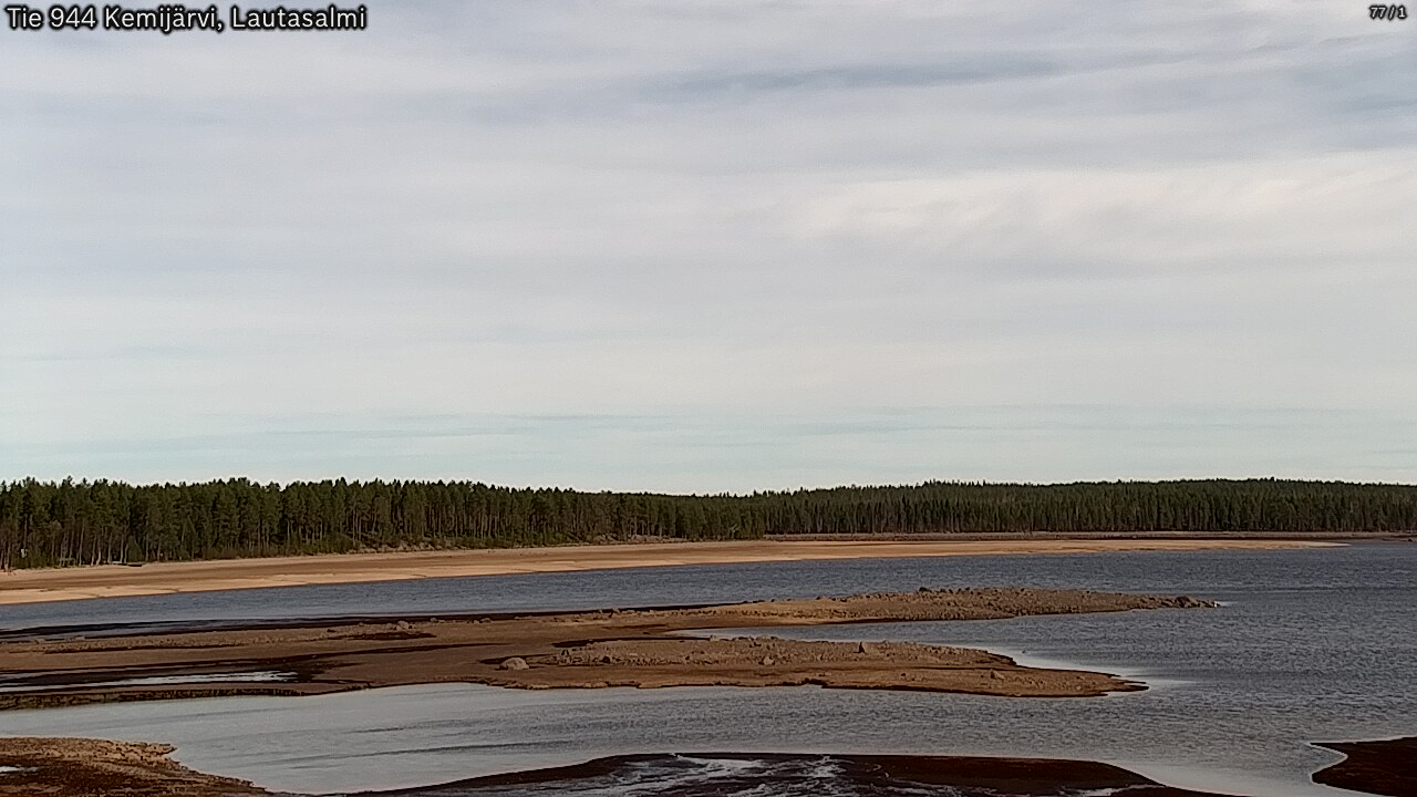 Weather Camera Image Väg 944 Kemijärvi, Lautasalmi, Kemijärvi, Lappi