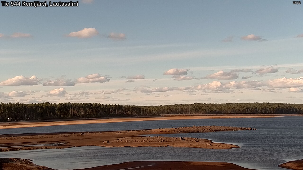 Weather Camera Image Väg 944 Kemijärvi, Lautasalmi, Kemijärvi, Lappi