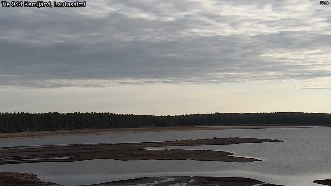Weather Camera Image Road 944 Kemijärvi, Lautasalmi, Kemijärvi, Lappi