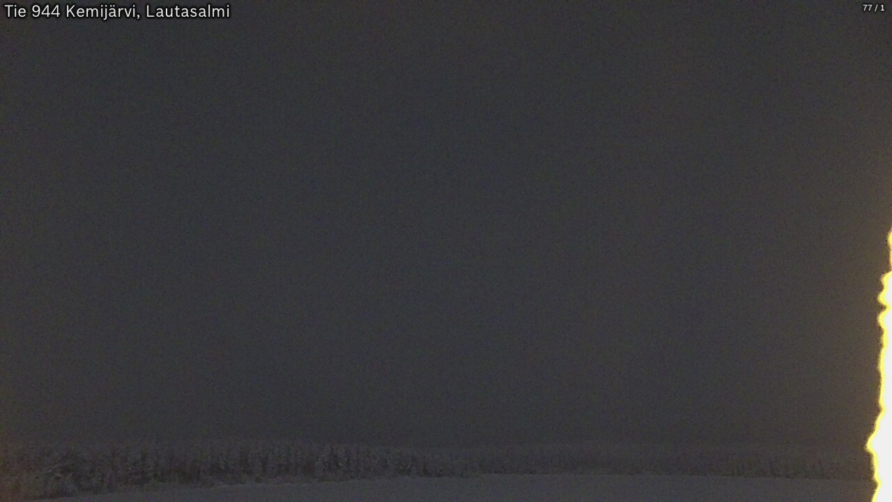 Kelikamerat Kuva Tie 944 Kemijärvi, Lautasalmi, Kemijärvi, Lappi