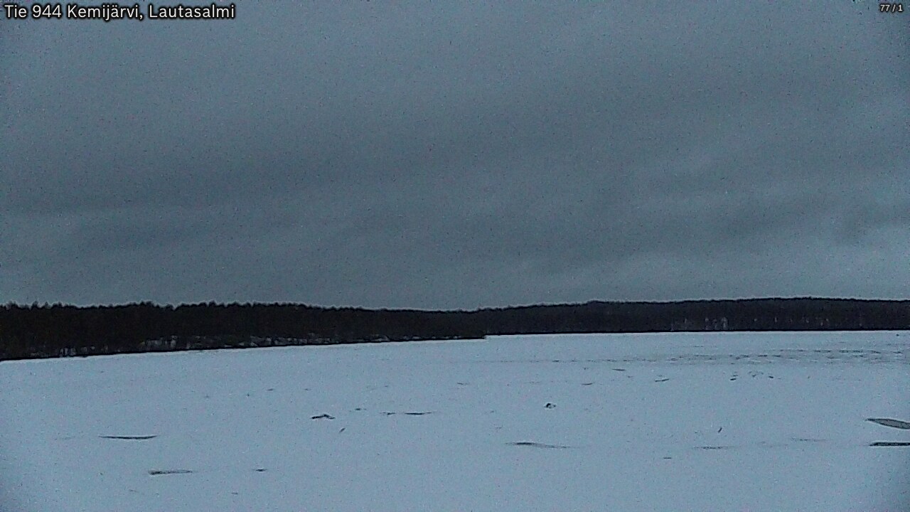 Kelikamerat Kuva Tie 944 Kemijärvi, Lautasalmi, Kemijärvi, Lappi