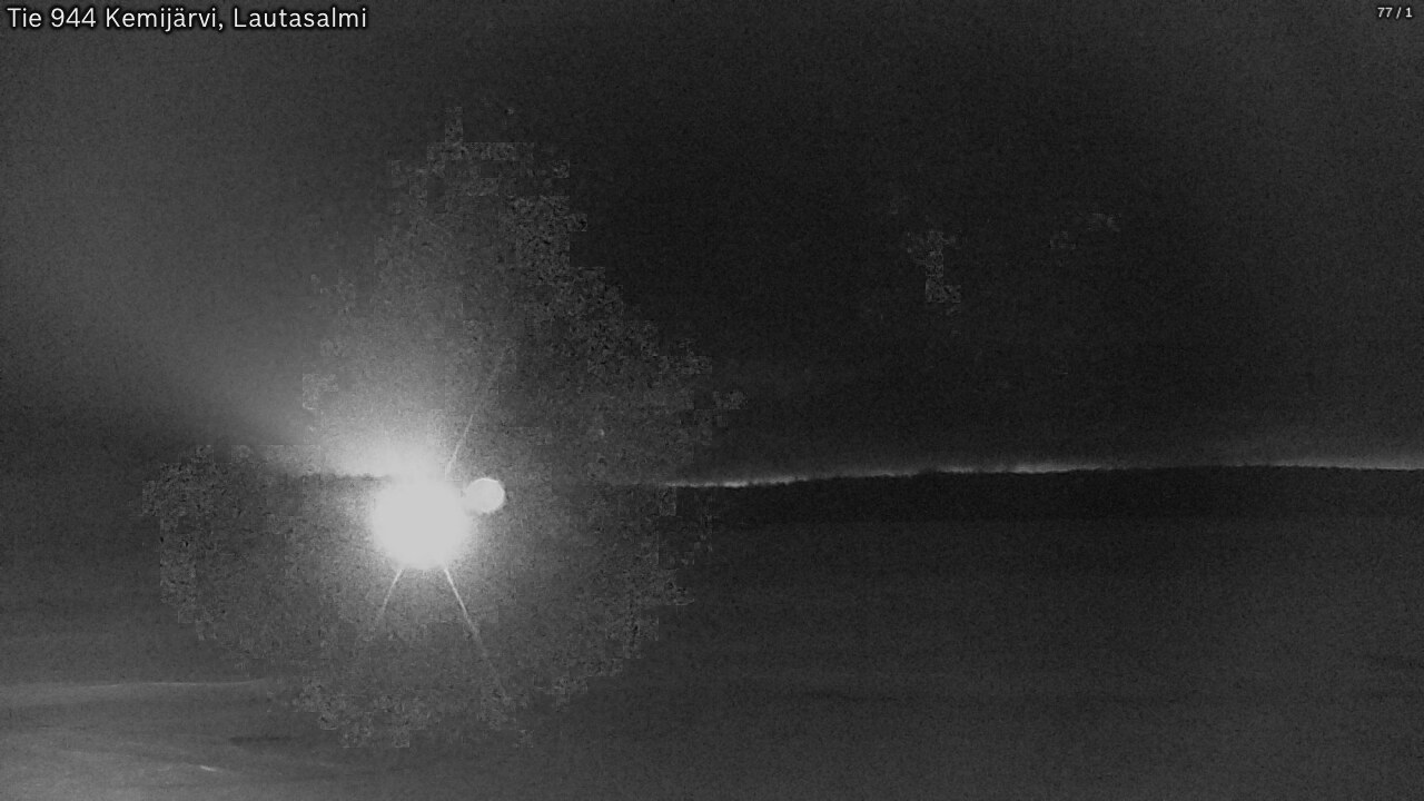Kelikamerat Kuva Tie 944 Kemijärvi, Lautasalmi, Kemijärvi, Lappi