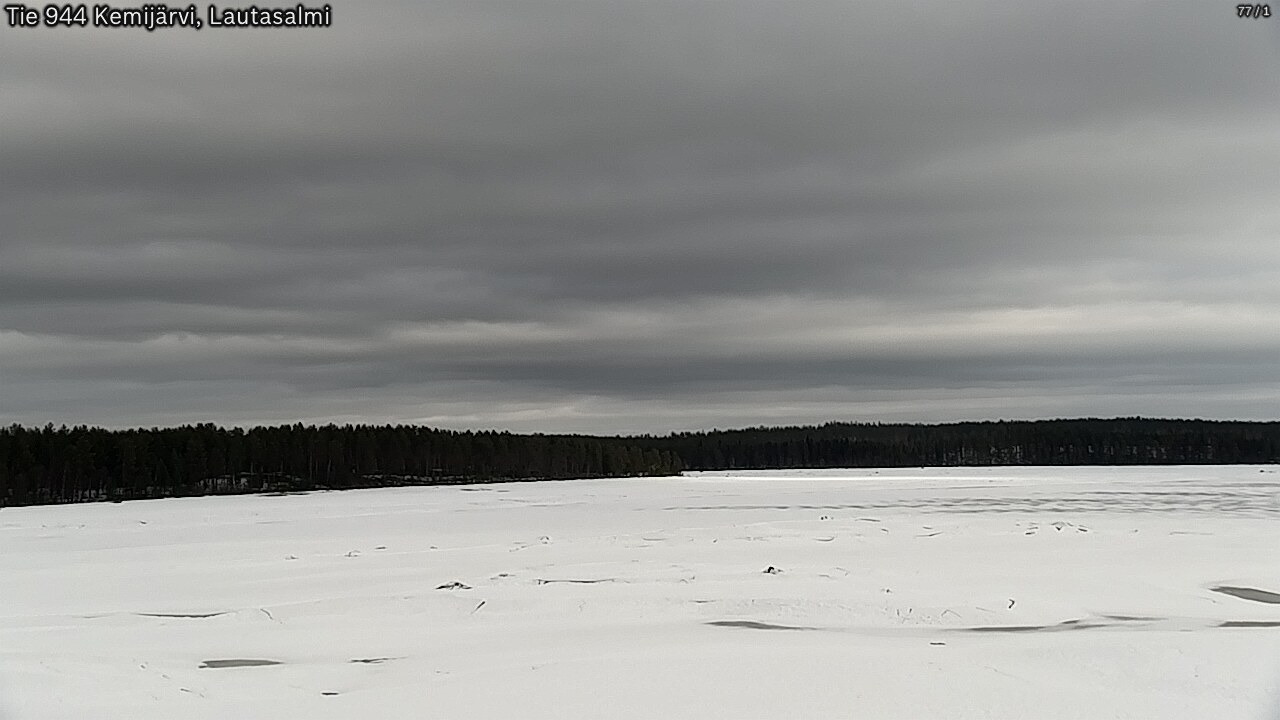 Kelikamerat Kuva Tie 944 Kemijärvi, Lautasalmi, Kemijärvi, Lappi