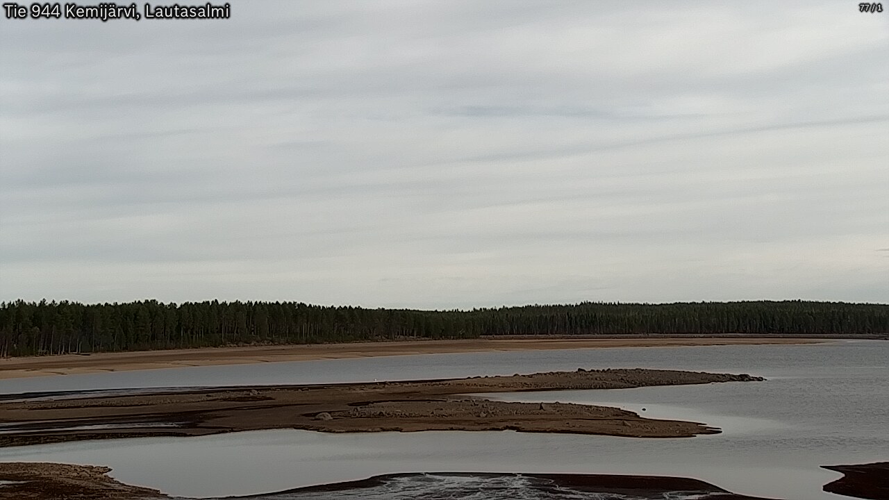 Weather Camera Image Väg 944 Kemijärvi, Lautasalmi, Kemijärvi, Lappi