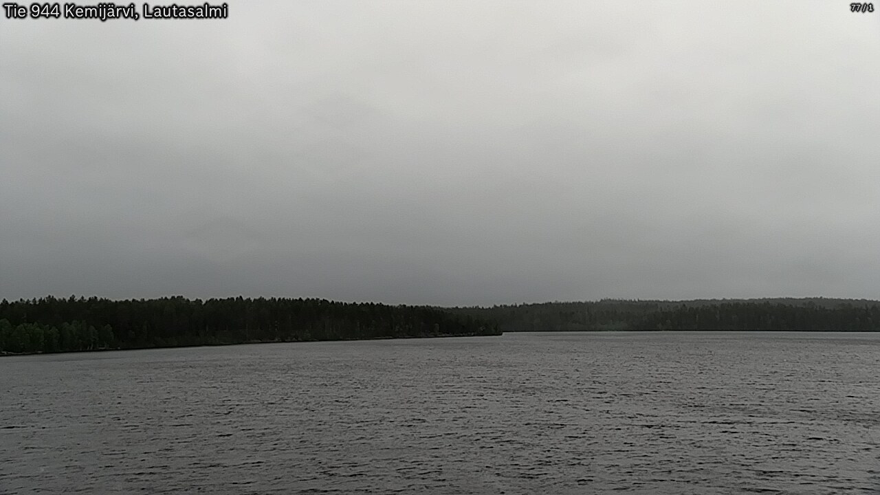 Weather Camera Image Väg 944 Kemijärvi, Lautasalmi, Kemijärvi, Lappi