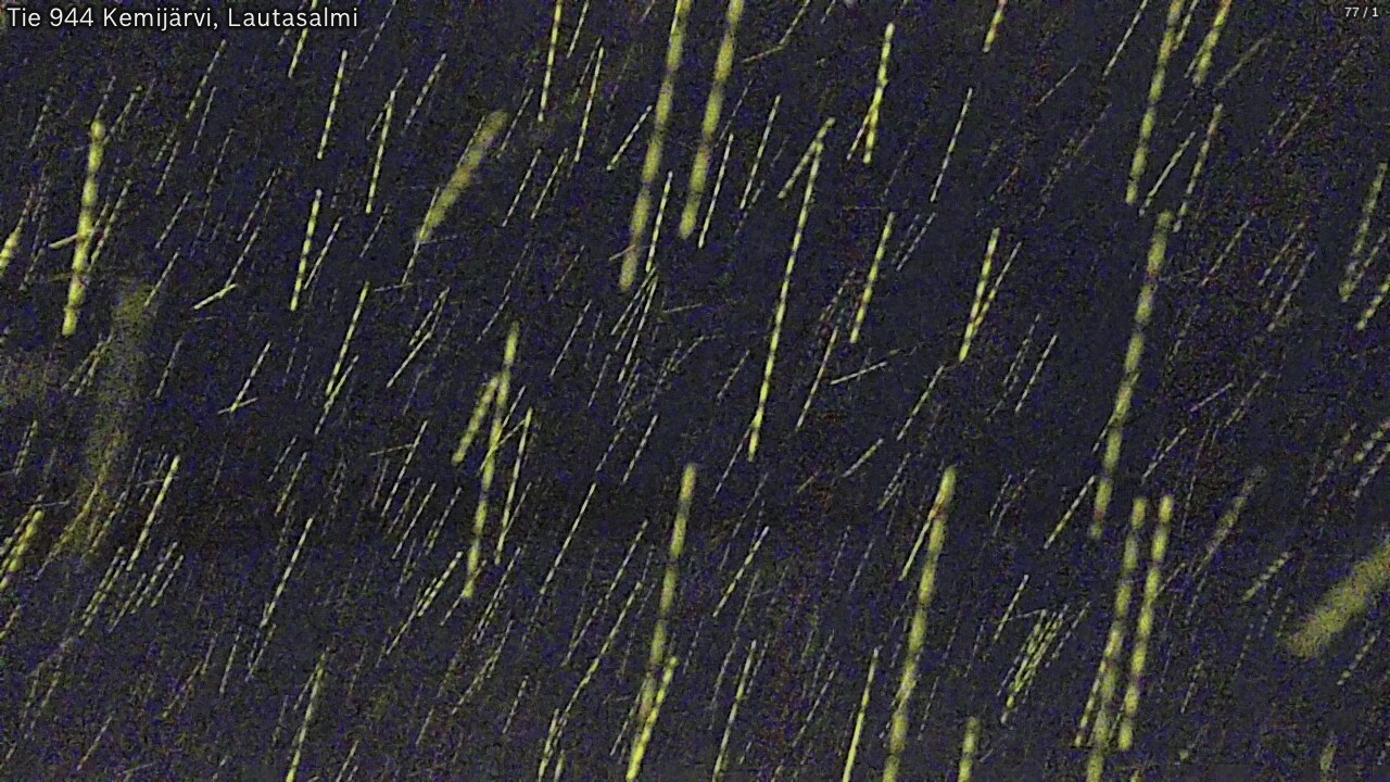 Weather Camera Image Väg 944 Kemijärvi, Lautasalmi, Kemijärvi, Lappi