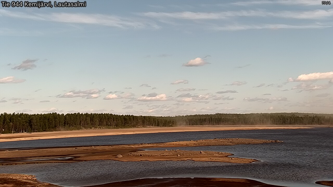 Weather Camera Image Road 944 Kemijärvi, Lautasalmi, Kemijärvi, Lappi