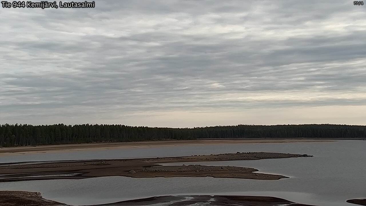 Weather Camera Image Road 944 Kemijärvi, Lautasalmi, Kemijärvi, Lappi