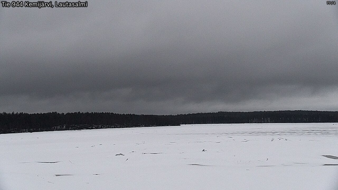 Kelikamerat Kuva Tie 944 Kemijärvi, Lautasalmi, Kemijärvi, Lappi