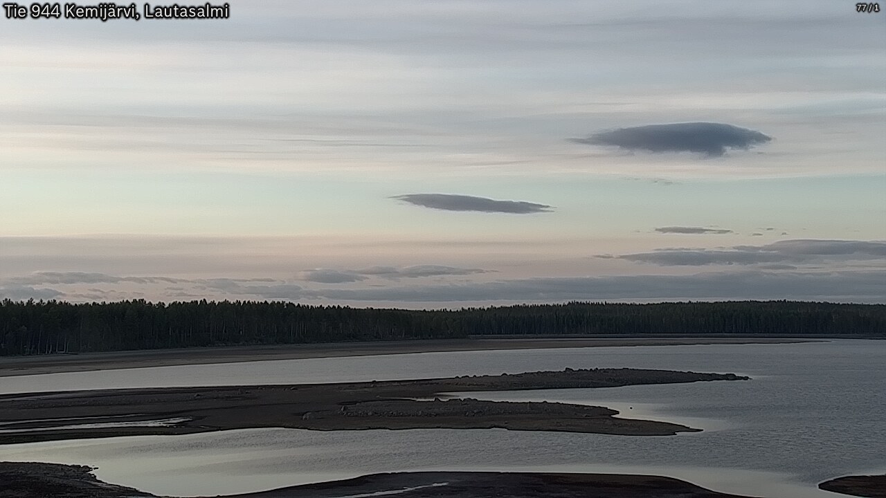 Weather Camera Image Väg 944 Kemijärvi, Lautasalmi, Kemijärvi, Lappi
