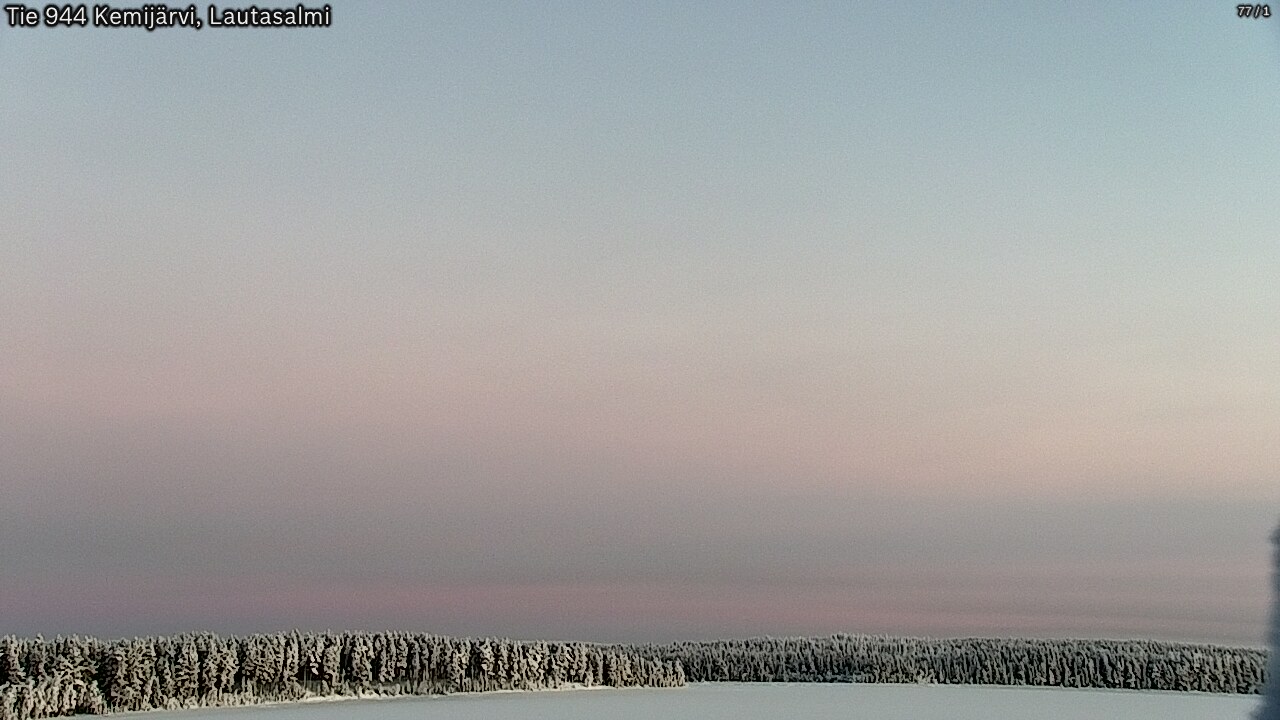 Kelikamerat Kuva Tie 944 Kemijärvi, Lautasalmi, Kemijärvi, Lappi