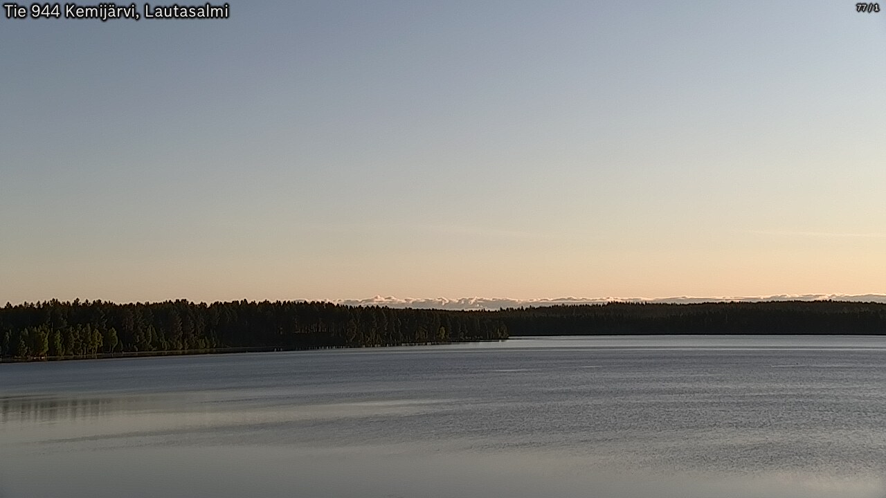 Weather Camera Image Road 944 Kemijärvi, Lautasalmi, Kemijärvi, Lappi