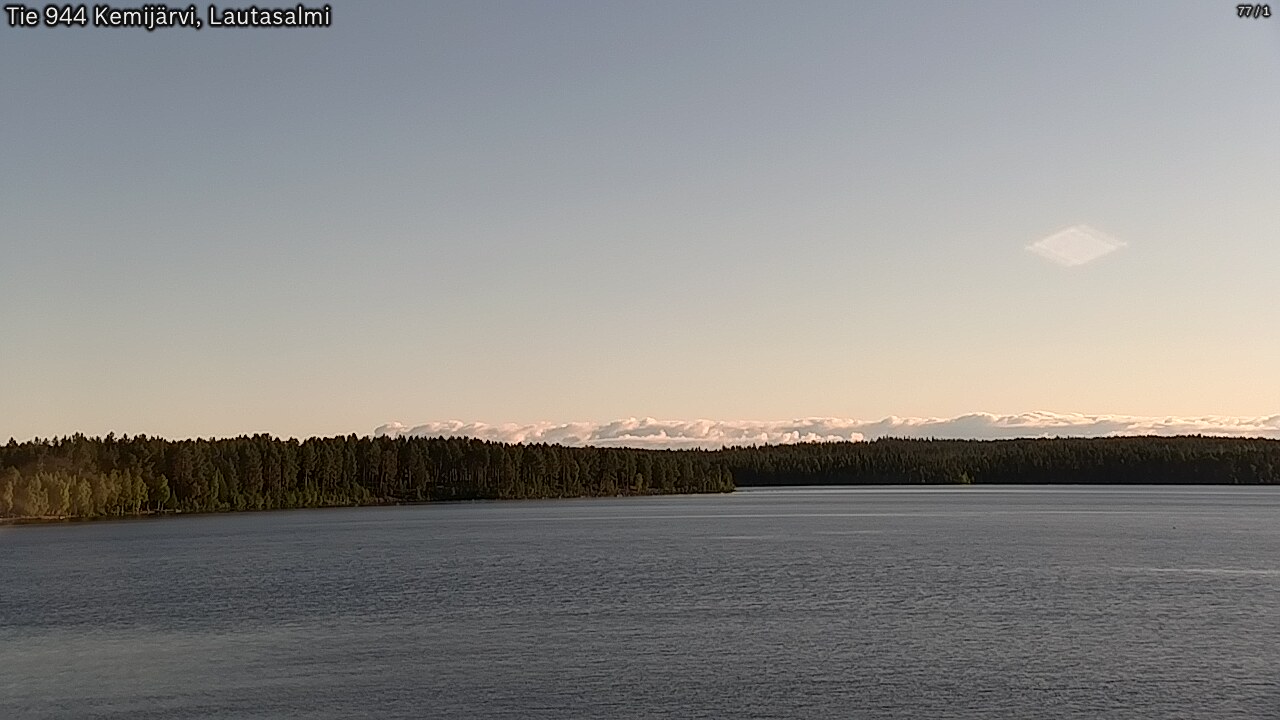 Weather Camera Image Road 944 Kemijärvi, Lautasalmi, Kemijärvi, Lappi