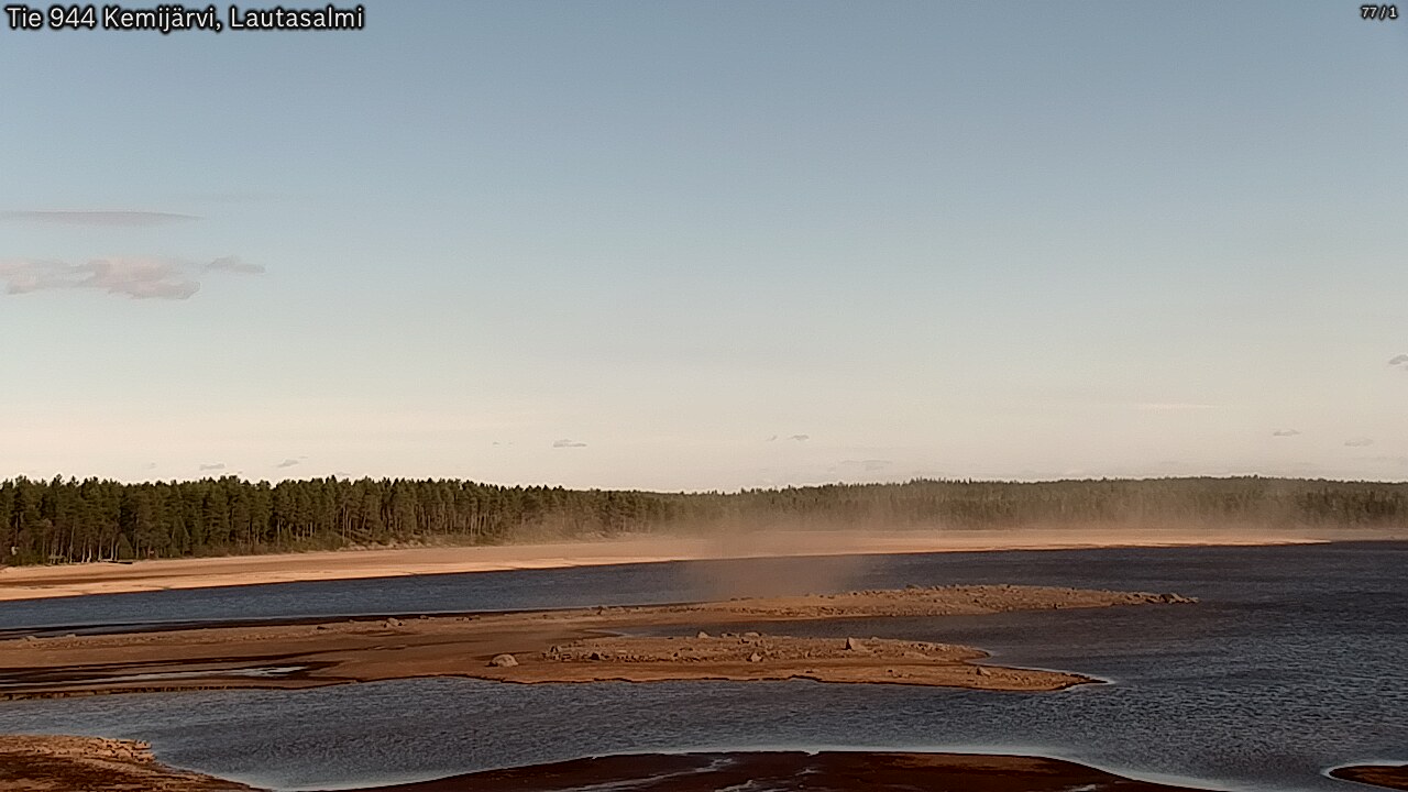 Weather Camera Image Road 944 Kemijärvi, Lautasalmi, Kemijärvi, Lappi
